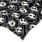 Disney The Nightmare Before Christmas Swirly Nightmare Silk Touch Throw Blanket 50X60 inches and Hugger Set, 11 Inches